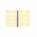 Quo Vadis Timer 14 agenda navulling, 80 x 125 mm, 16 maanden, 1 week per 2 pagina's