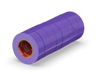 ERKO PVC Isolatietape 19mm x 20m, 8stuks, Paars