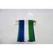 AZ FLAG Slinger Sierra Leone 6 m 20 vlaggen Licht Polyester 21x15 cm