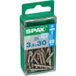 Spax Vis à bois Torx Acier inoxydable 3,5 x 30 mm 25 pièces