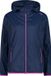 Cmp Vrouwen Regenjas met Capuchon Blauw S