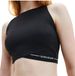 Calvin Klein Jersey Milano Court Mouwloze One-Shoulder Tanktop voor dames, Zwart, Maat S