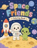 Space friends: Coloring Book