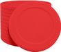 CombiCraft Blanco Plastic Pokermunten Ø40mm Rood - 100 stuks