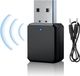 Thijox récepteur Bluetooth 5.1 - avec interface AUX 3,5 mm et USB - microphone intégré - idéal pour voiture et PC