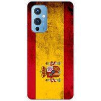 OnePlus Siliconen hoesje compatibel met OnePlus 9 Spaanse vlag