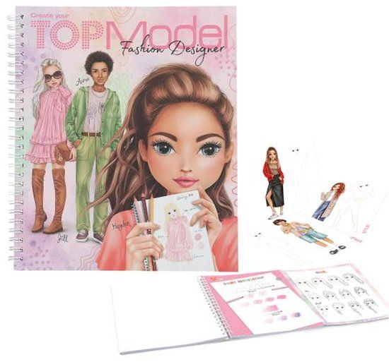 Depesche TOPModel Create Your TOPModel kleurboek