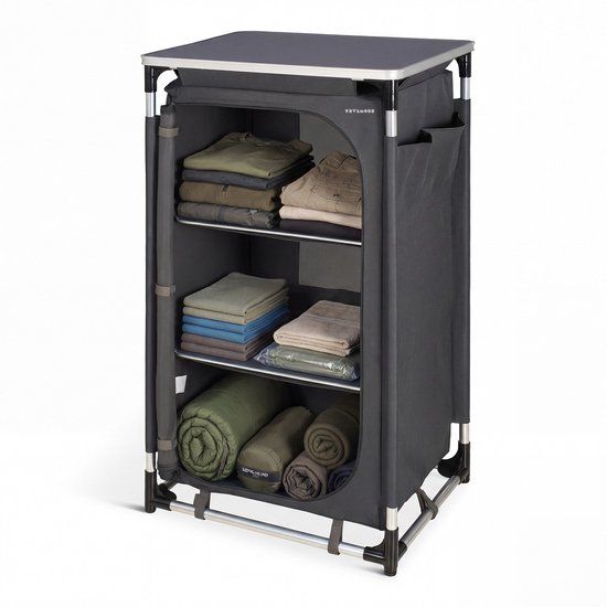 TRVLMORE Campingkast XL - Grijs