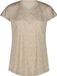 CMP Dames jersey shirt L Sabbia Mel Polyester Korte mouw Herfst/Winter 2025