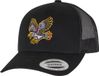 Mister Tee Bravery Eagle Trucker Cap 5-Panel Retro Trucker Snapback Pet - Zwart