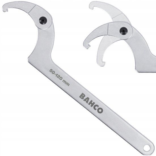 Bahco Verstelbare Haak Sleutel 50-120 mm