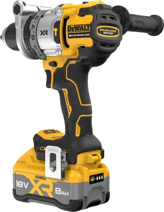 DeWALT DCD1007WW1T Accu klop-/schroefboormachine 18V XR 8.0Ah in TSTAK - 169Nm