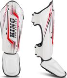 King Pro Boxing Scheenbeschermers KPB/SG Spartan 2 Wit - M