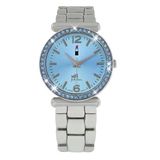 Lucardi Kinder Little Miss Fabulous horloge met stalen band - Horloge - Staal - Zilverkleurig - 30 mm