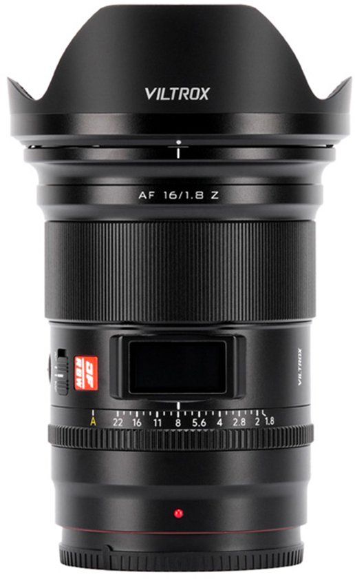 Viltrox 16mm f/1.8 AF Nikon Z-mount objectief