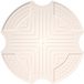 NCD E-Commerce Handel GmbH Airfryer Sous-plat Silicone Blanc