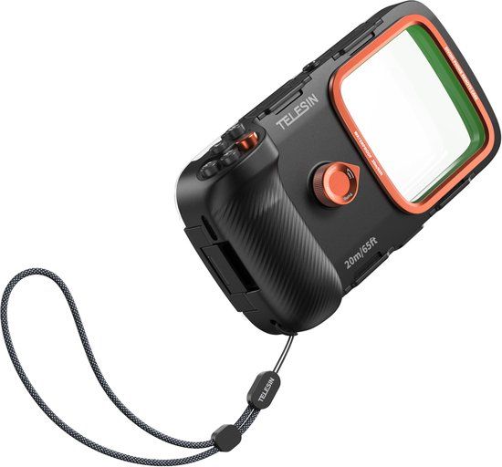 Telesin Smartphone Duik Case met knoppen en vacuümpomp