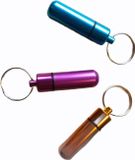 Merk onbeke Horend Goed Pillendoosjes | 3 stuks | Onderweg | Sleutelbos | Waterdicht | Paars Blauw Goud | Klein 4 cm
