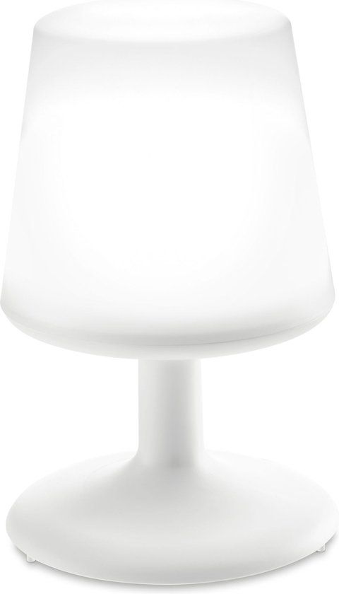 Koziol Light To Go Table Lamp - White - LED - Rechargeable - 28cm