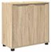 Sonoma Eiken meuble vasque 60x30x60 cm avec espace de rangement