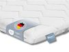 XDREAM Pure Couche supérieure en mousse à mémoire de forme ergonomique | 100 x 200 | convient à tous les matelas