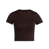 Adidas Performance Workout Essentials Knit Baby T-Shirt - Dames - Bruin