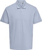Only & Sons Poloshirt Onsben Reg Ss Polo Shirt Noos 22035825 Soft Chambray Mannen Maat - M