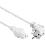 Allteq C15-1100-W câble électrique Blanc 10 m CEE7/4