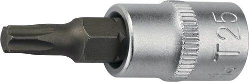 Promat dopsleutelbit 1/4" torx - T25