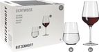 RITZENHOFF Waterglas set van 12-400 ml - Made in Germany | Art.nr. 6111011, serie lichtwit, 12 waterglazen 400 ml, kristalglas, vaatwasserbestendig