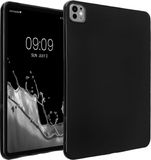 kwmobile Hoes geschikt voor Apple iPad Pro 11" (2024) - Siliconenhoes voor tablet in mat zwart