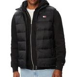 Tommy Hilfiger Tommy Jeans Bodywarmer 'Lightweight Packable Ripstop Down Gilet' zwart