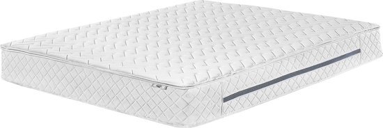 Beliani GLORY - Matras - Wit - Kunststof 160 cm / 24 cm