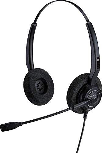 Alcatel-Lucent Enterprise AH 12 U Telefoon-Headset USB snoergebonden On Ear Zwart