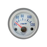 Simoni Racing WT/SB elektrische watertemperatuurweergave sensoren zilver achtergrond Face and Rim, Retro Lighted