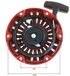 BPC Parts Démarreur Rouge pour HONDA GX100 ROUGE ( 28400-Z0D-003ZA )