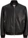 Jack & Jones Leren jas Zwart XXL