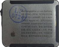 TradeBit Batterie Apple Watch Series 7 - 41mm - 284mAh