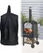 Merkloos Housse de pizza d'extérieur imperméable 600D Oxford résistant