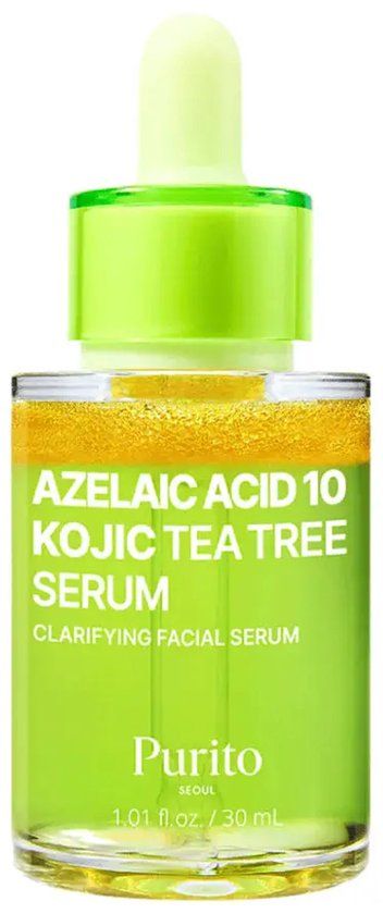 Purito Azelaic Acid 10% Kojic Acid & Tea Tree Serum - 30ml