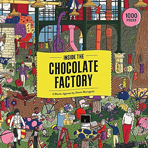 Laurence King Verlag GmbH Inside the Chocolate Factory. Puzzle 1000 Teile: A Movie Jigsaw