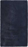 vidaXL - Hoogpolig - vloerkleed - NAVARRA - 80x150 - cm - polyester - marineblauw
