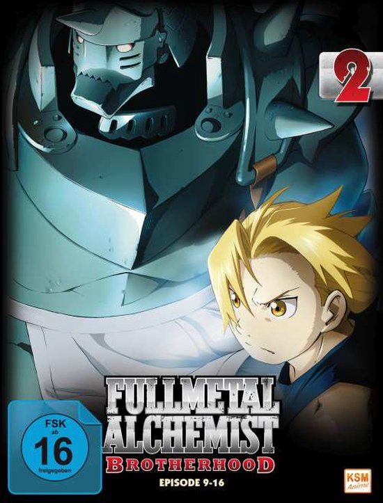 KSM GmbH Fullmetal Alchemist - Brotherhood Vol. 2/Episode 9-16 DVD Duits, Japans