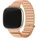 Fitbit Bracelet acier boucle Fitbit Versa 4 (or rose)