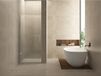 Wiesbaden Less Nisdeur 900 x 2000 mm - Helder Glas/Geborsteld Staal