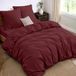 TRANKIELO® - Ensemble de literie 240x220 cm + Drap-housse 140x190 cm - Microfibre - certifié - 4 pièces