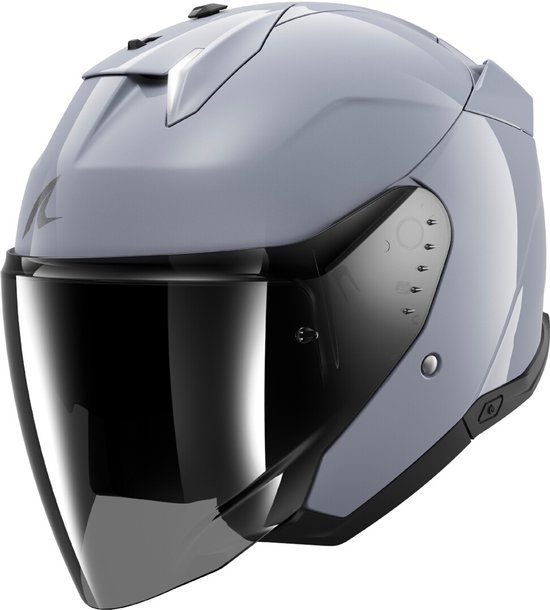 Shark Skwal i3 Jet Dark Shadow Licht Grijs Jethelm - Helm