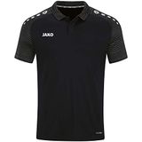 Jako - Polo Performance Junior - Zwart - Korte mouw - Polyester - Maat 152