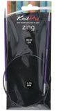 KnitPro Zing aiguilles circulaires 60cm 3.75mm Multicolore Métal