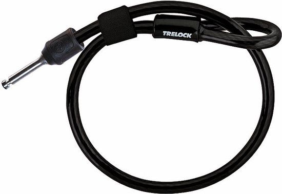 TRELOCK Ringslot Plug-in cable ZR 310/150 - 150 cm - Zwart